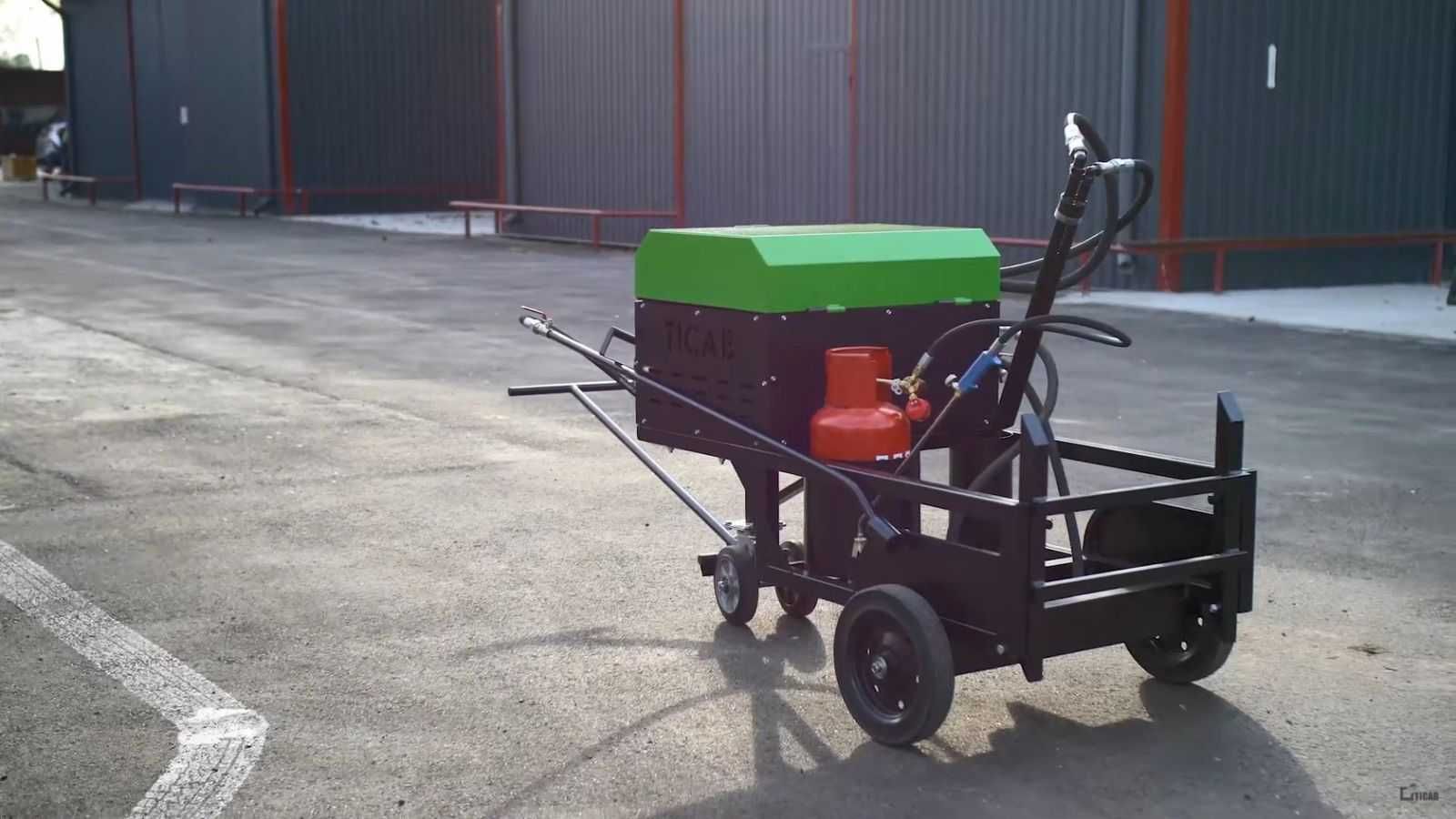 Pulverizator emulsie de bitum