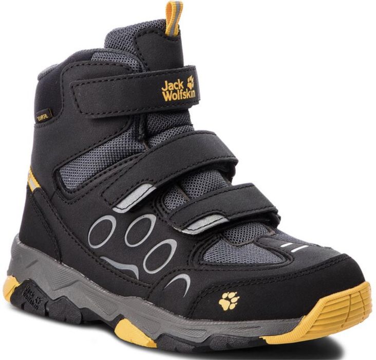 Jack Wolfskin : cizme de zăpadă Mtn Attack 2 Texapore MID Galben/Negru