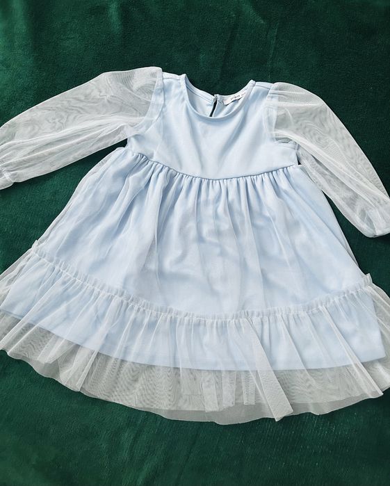 Rochita eleganta fetite bleu 86