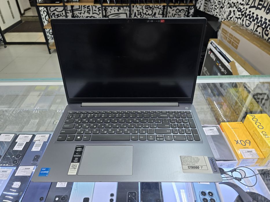 Ноутбук Lenovo core i3 1215u озу 8gb ssd256gb рассрочка Реал ломбард