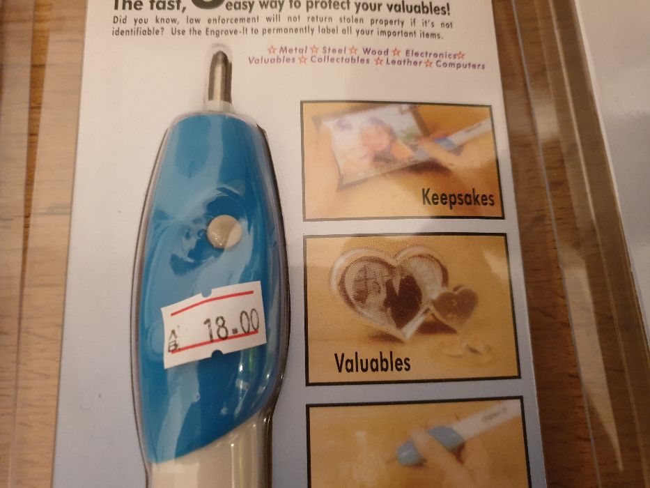 Намалена Гравираща писалка за гравиране, гравьор, Химикалка за гравира