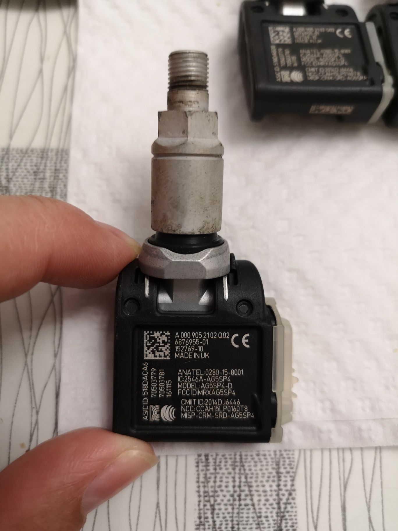 Датчик за налягане на гуми - TPMS
