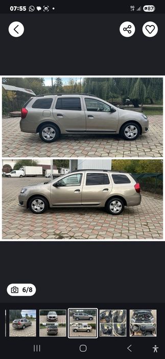 Vânzare Dacia MCV 1,2 Benzina An.2015