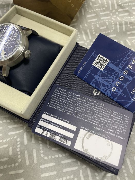 Ceas Pegoud Pilot Blue