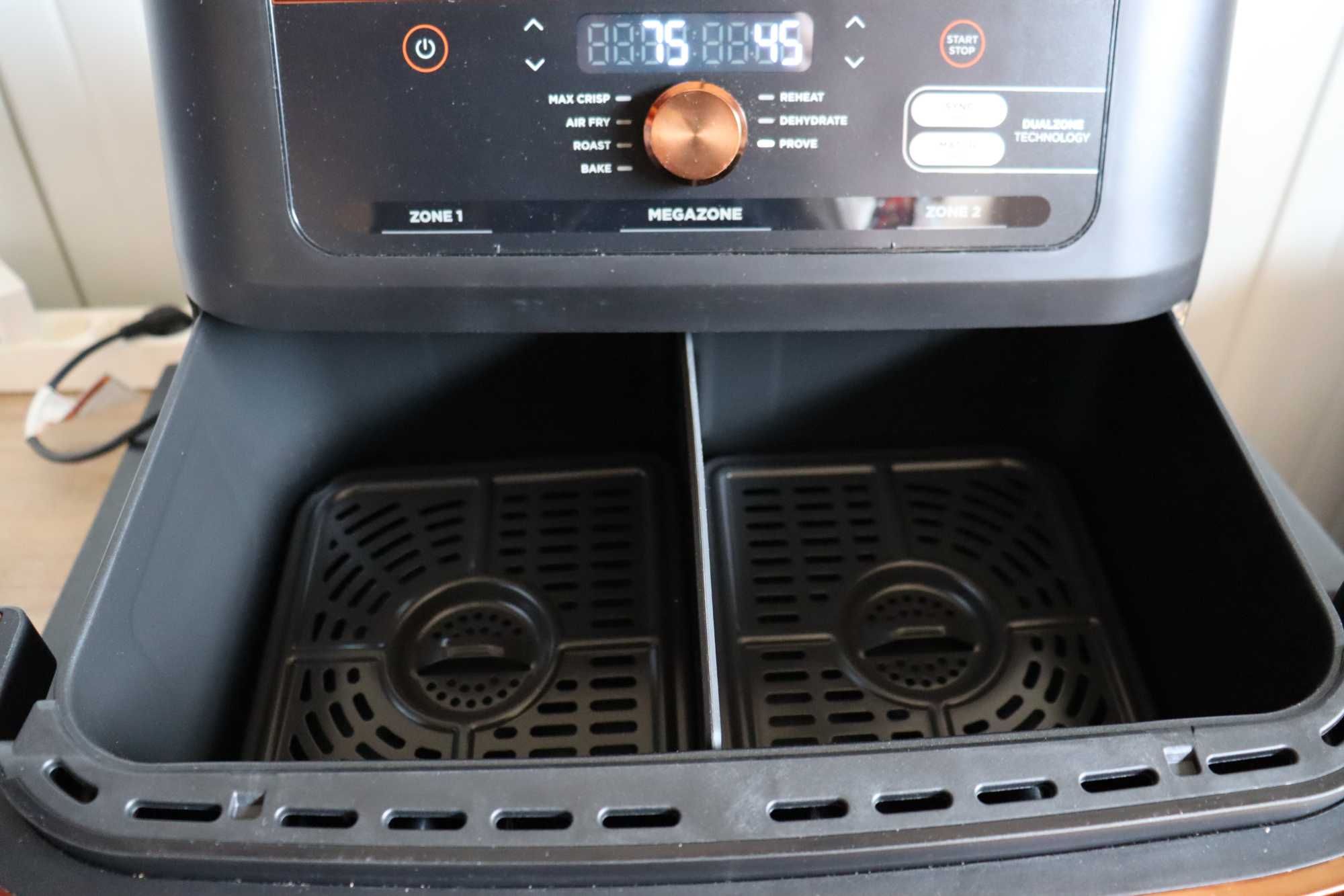 Фритюрник, Air Fryer Ninja Foodi FlexDrawer, двузонов, 10,4L 7в1