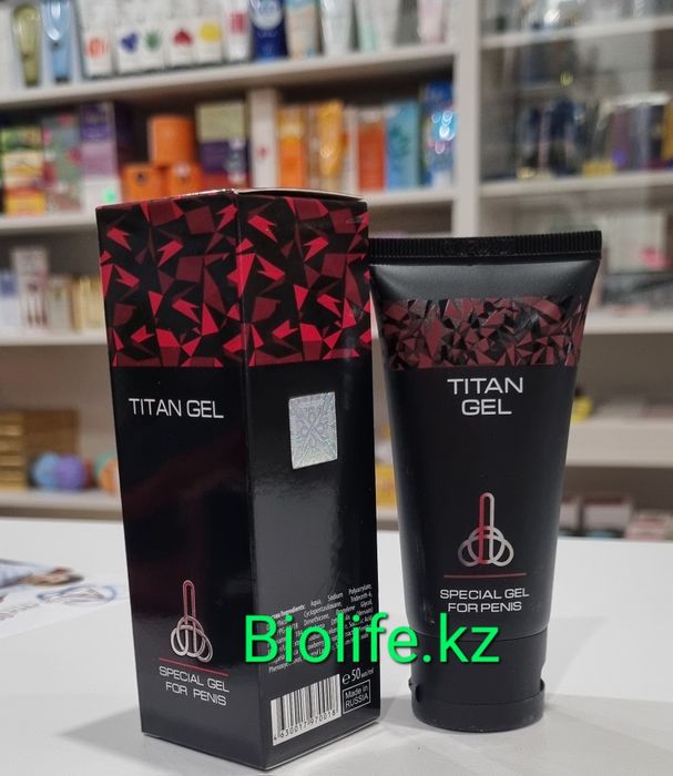 Гель для мужской силы Titan gel Титан гель для увеличения пениса