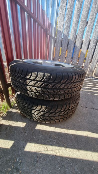 Anvelope cu jante tabla de iarna 185/ 65/15