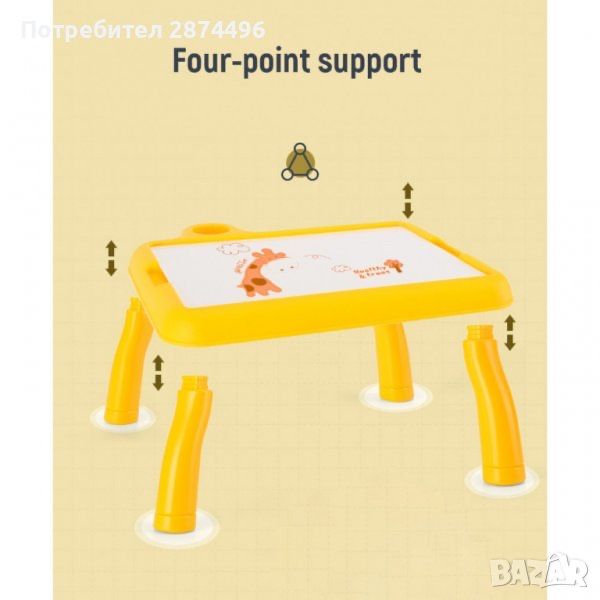 Детска масичка за рисуване