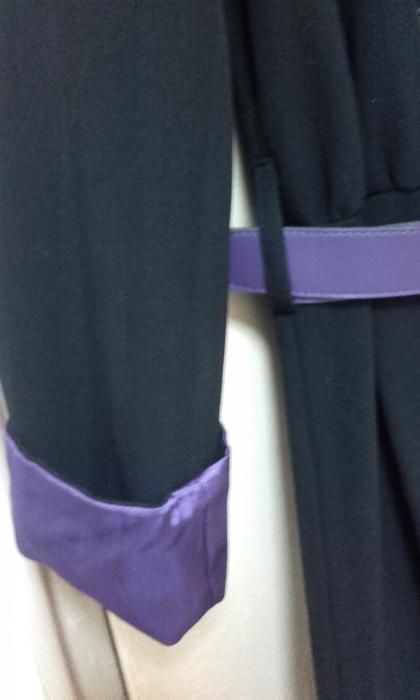 Salopeta neagra cu pantalon scurt 38