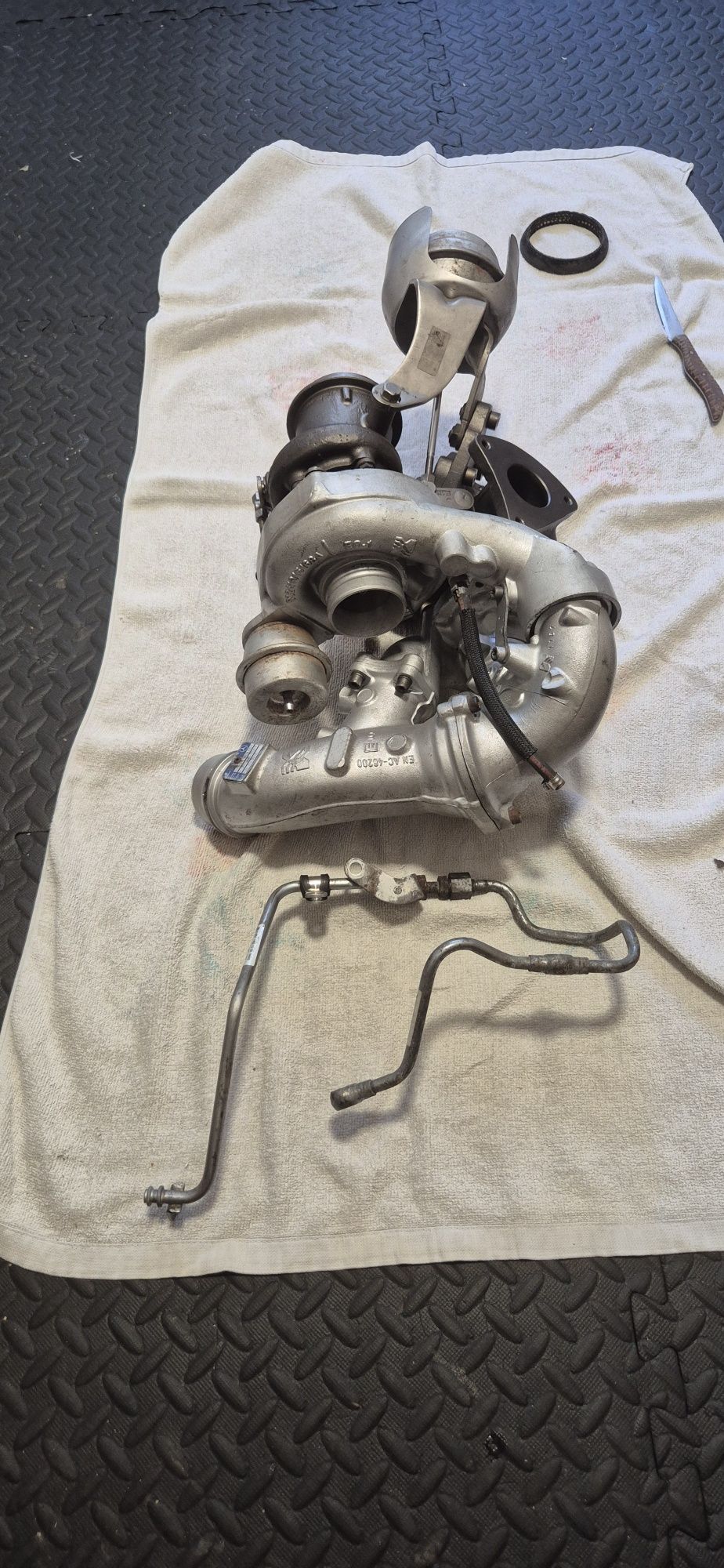 turbina dubla (biturbo) mercedes sprinter 316 an 2012 cod motor 651