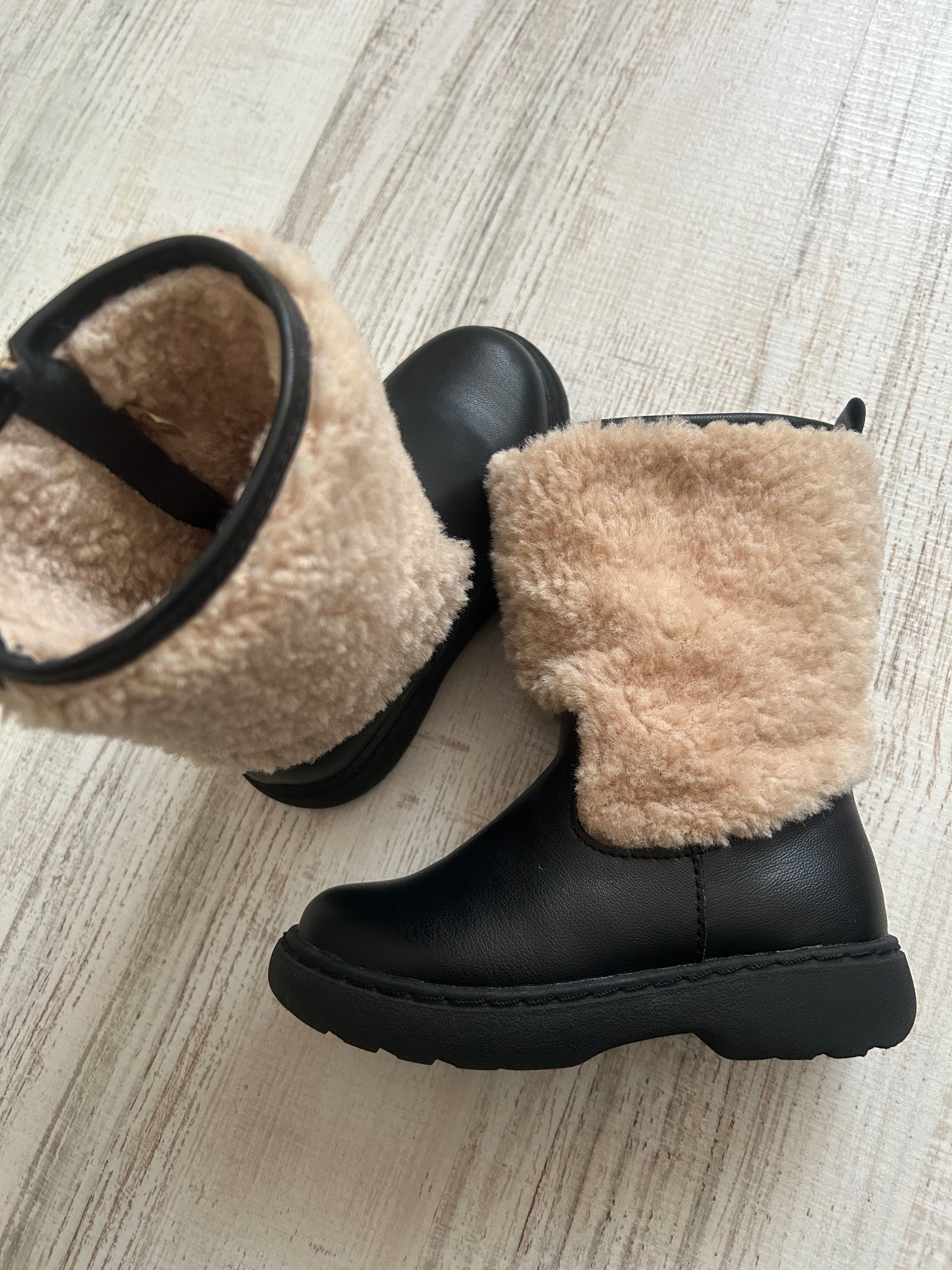 Детски Боти с каракул Zara