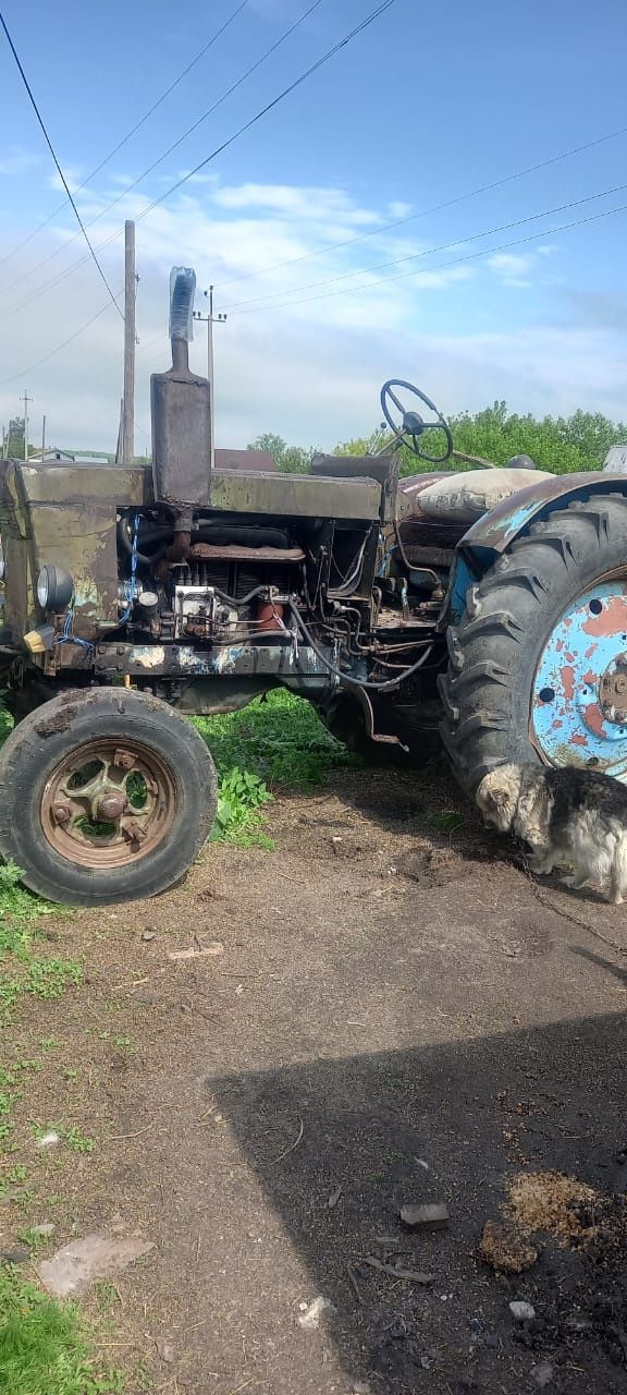 Трактор т-40 в рабочем состоянии