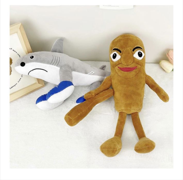 Плюшена играчка Tralalero Tralala,Brainrot Animals,балерина Cappuccina