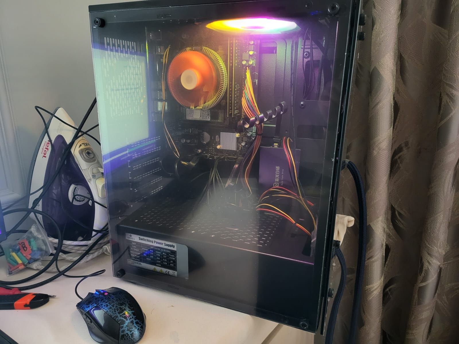 Core i5 10400, 32gb ddr4, 2tb hdd, 256ssd, 128m2 и монитор 27 vega