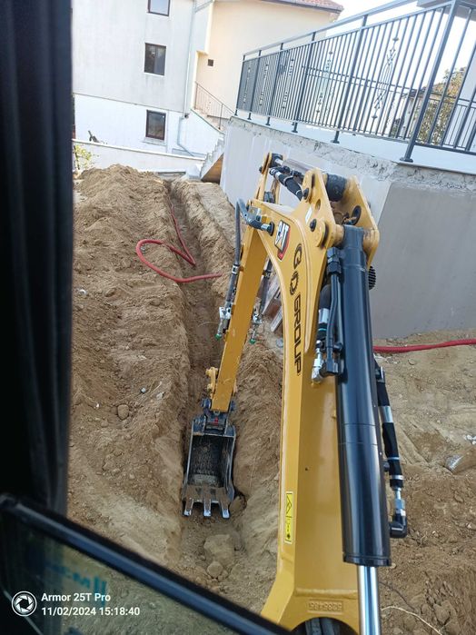 услуги с мини багер