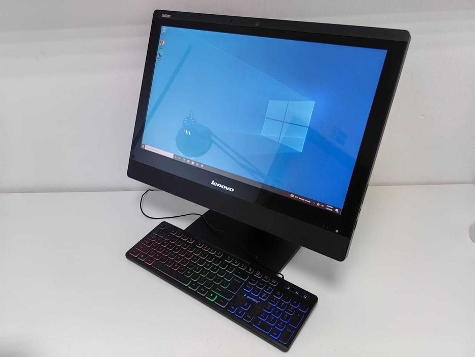 Lenovo ThinkCentre AIO  23" FHD touchscreen i5 16gb ssd GARANTIE