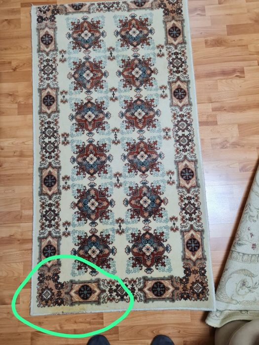 mocheta din lana dimensiuni 190 cm/ cm