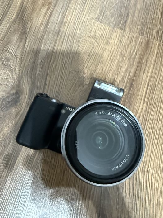Camera foto sony alpha nex 5 cu obiectiv