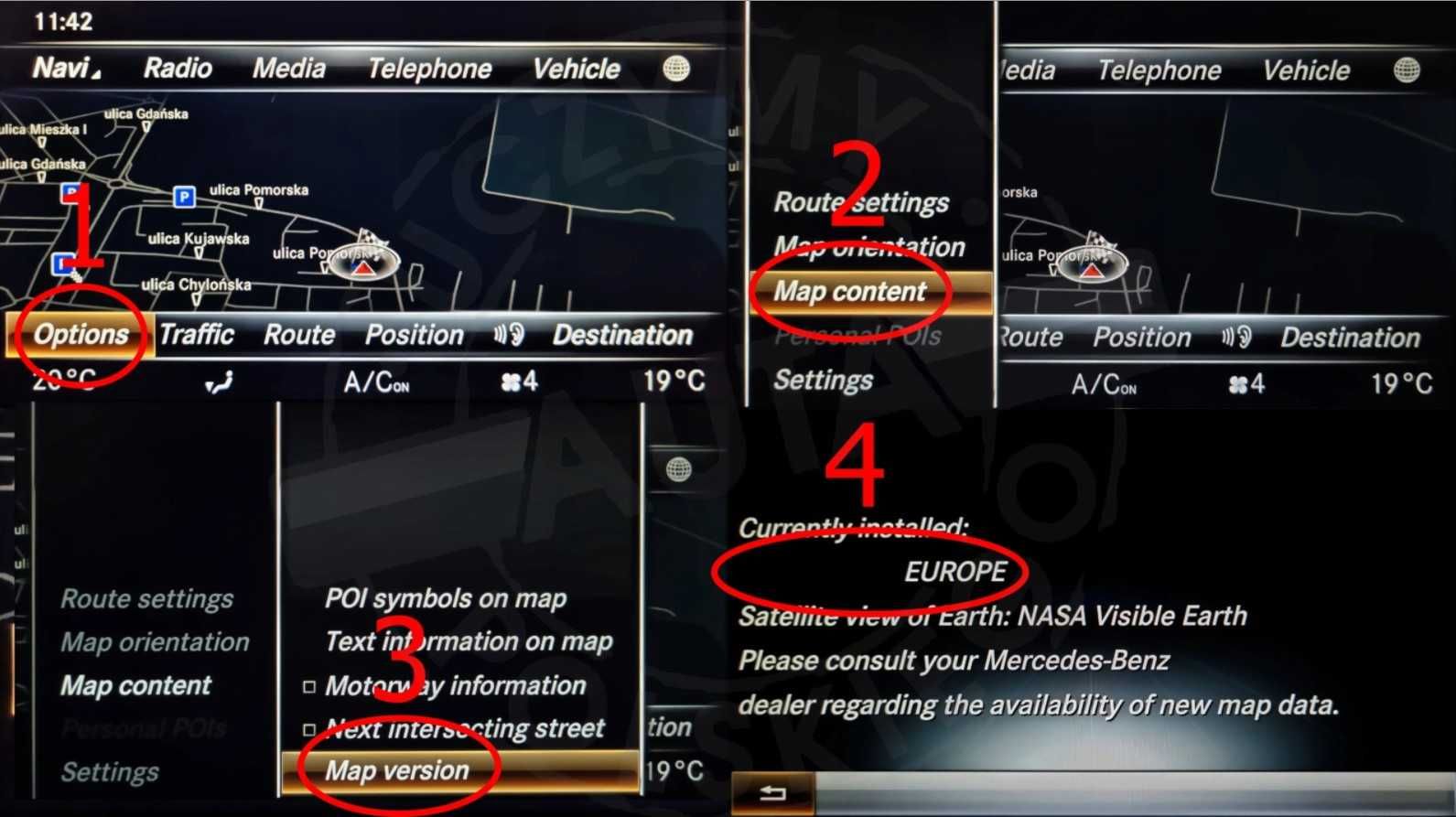 Карти MERCEDES ъпдейт навигация Мерцедес NTG5 STAR2 COMAND USBкод