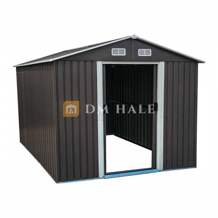 Голяма Барака за инструменти градинска SOLE TERRA DARK GREY 389x343см