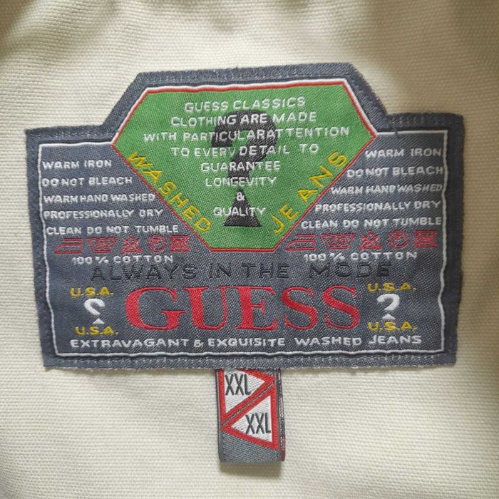 Vintage Guess Denim Shirt / Made in USA / Джинсовая Рубашка 52-54р