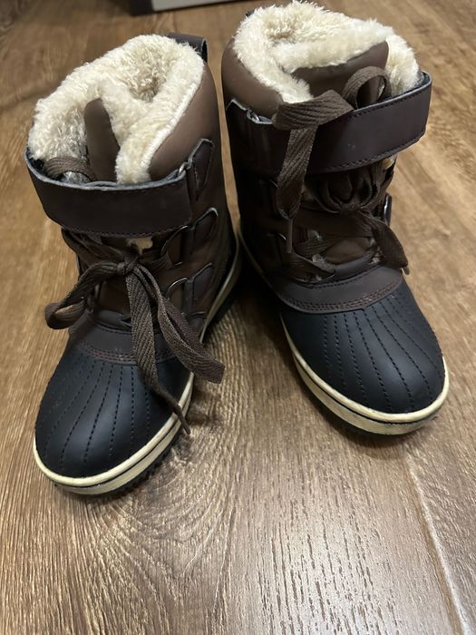Сапоги зимние на мальчика