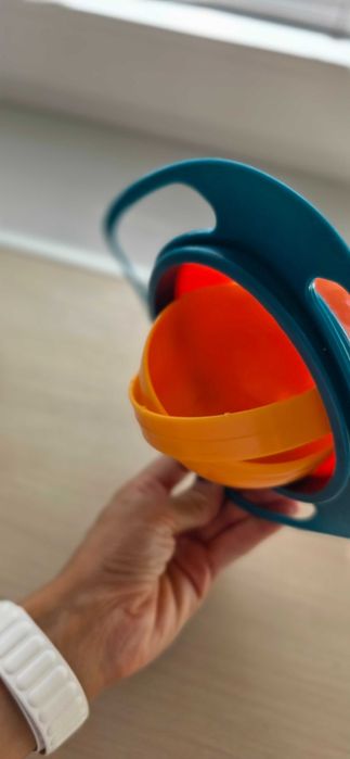 Неразливаща се детска купа за хранене