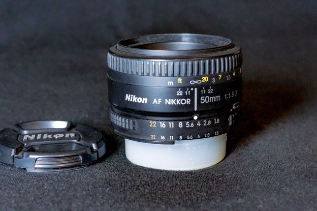 Объектив Nikon 50mm Nikkor AF 1:1.8 D Full Frame