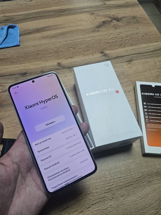 Xiomi  13 T PRO память  1 TB  обмен