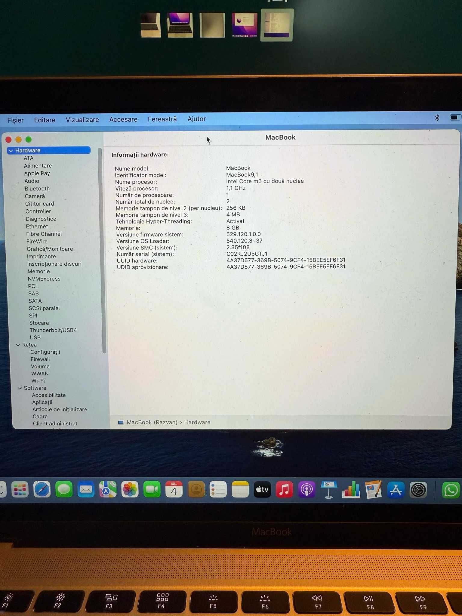 MacBook Retina 12-inch early 2016 stare buna