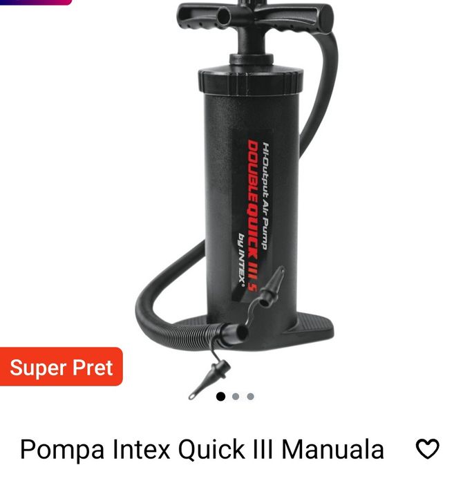 Pompa saltea , accesorii gonflabile