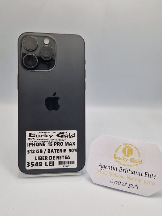 Iphone 15 Pro Max 512 GB Bat 90% cod 23235