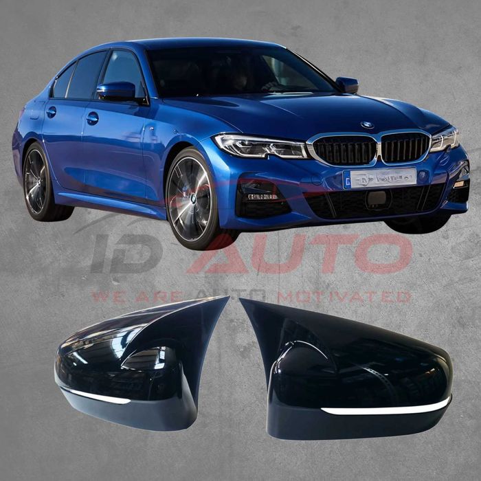 Капаци Batman за огледала - Bmw G20 (2019+) - черни, бмв, огледало