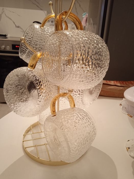 Бокалы на подставке новые