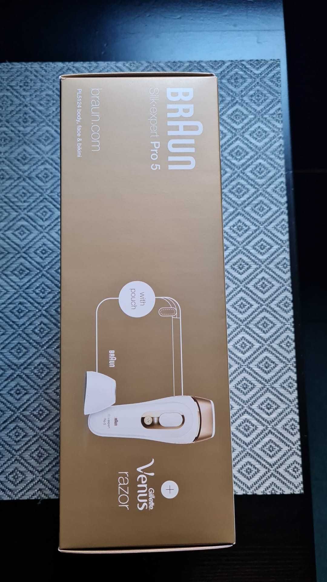 Фотоепилатор IPL Braun Silk-expert PRO 5 PL5124, 400.000 импулса,