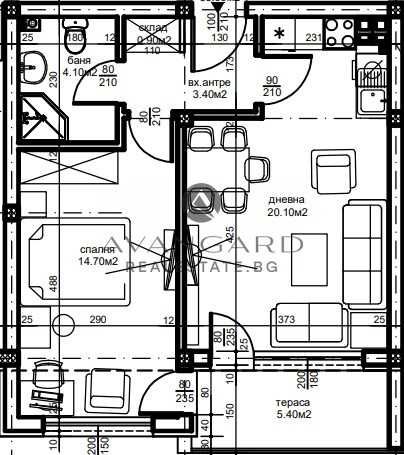 Продава се Двустаен апартамент в Пловдив, Кючук Париж - 67 кв.м за 1075 €/кв.м - Снимка #8
