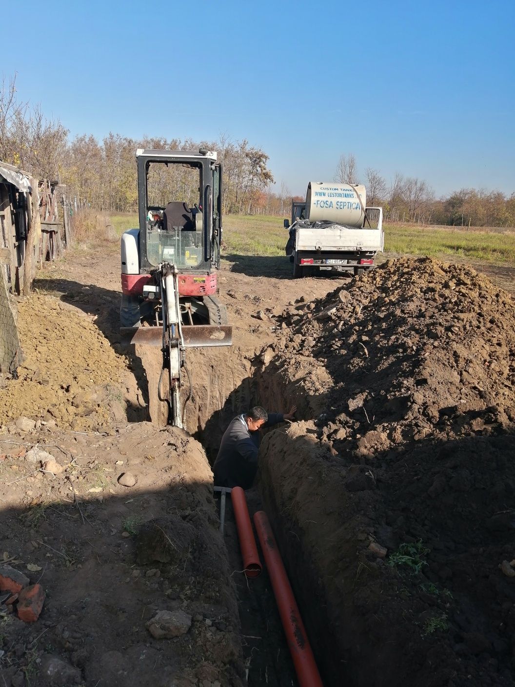 Fose septice ecologice, vând și montez