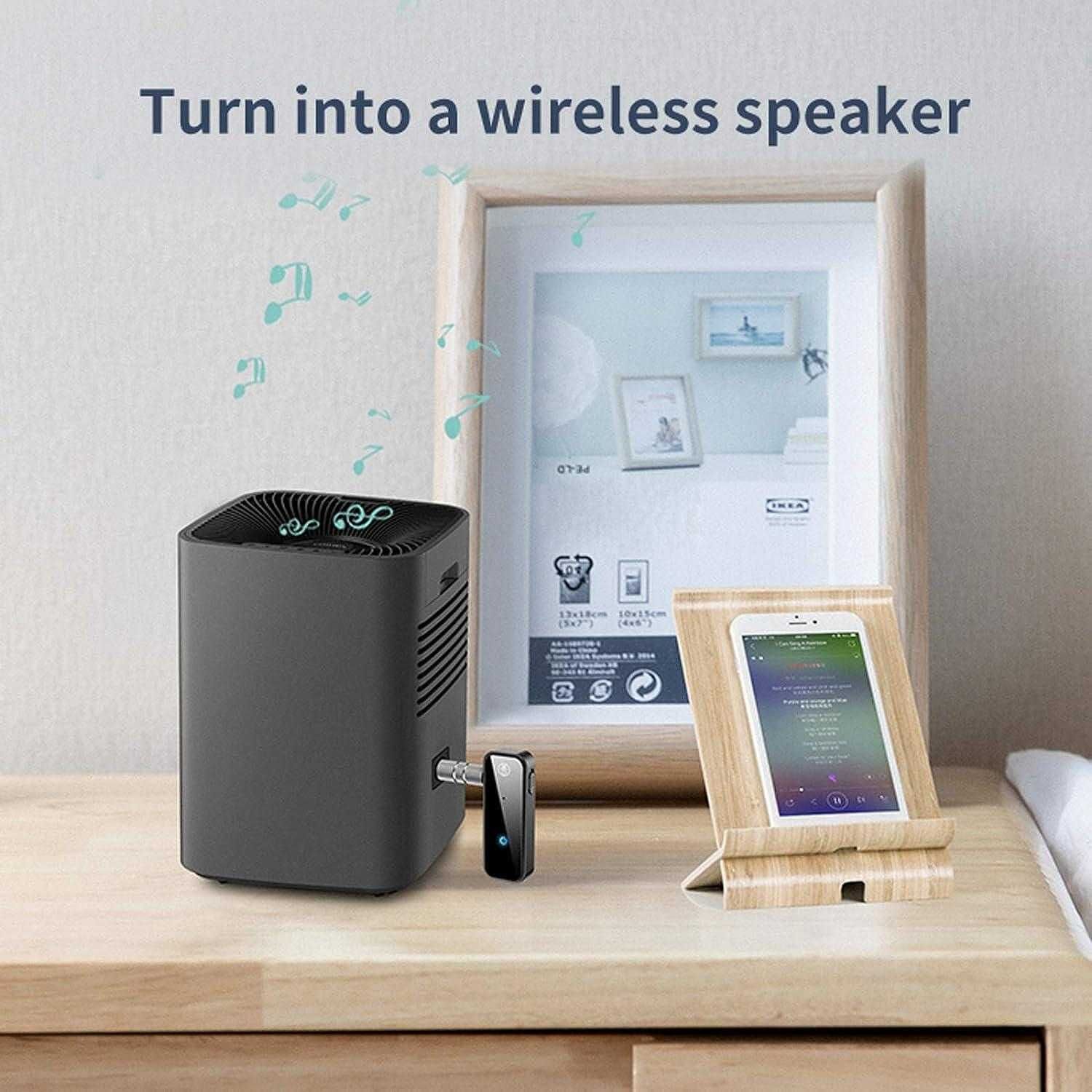 Безжичен Bluetooth 3,5мм AUX IN аудио адаптер