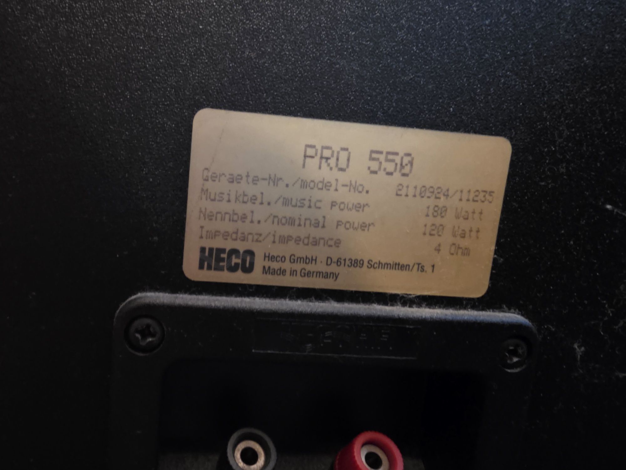 Тонколони HECO 180 W