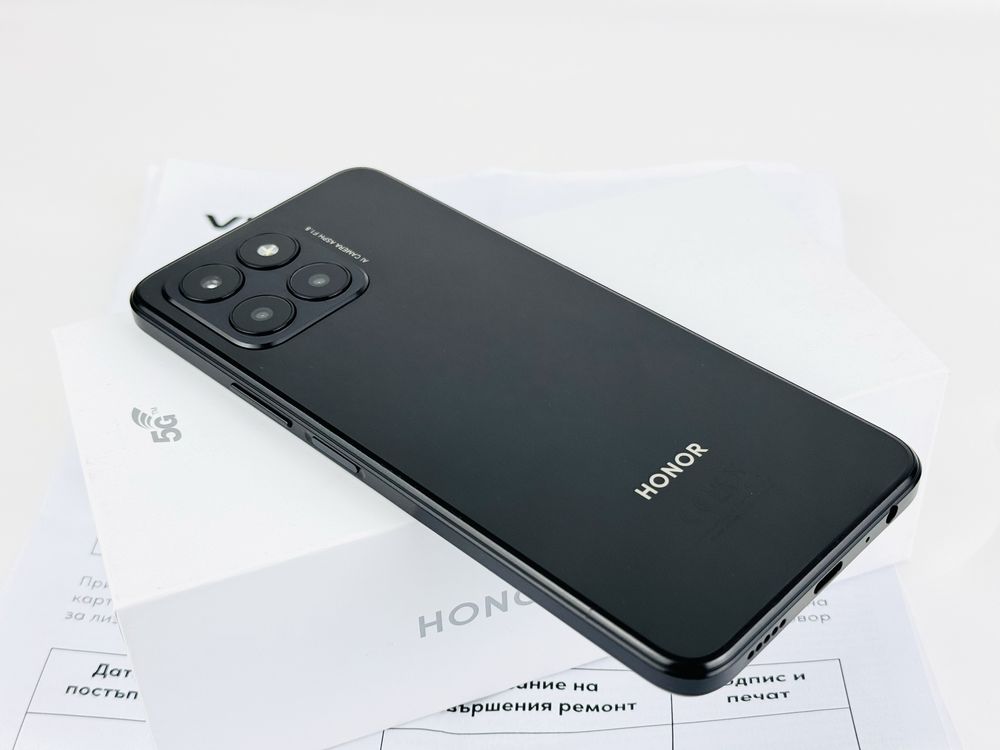 НОВ! Honor 70 Lite 5G 128GB 4RAM Black 2г. Гаранция!