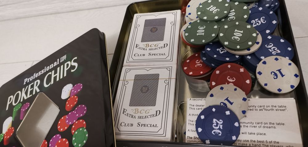 Set de Poker - set nou si complet