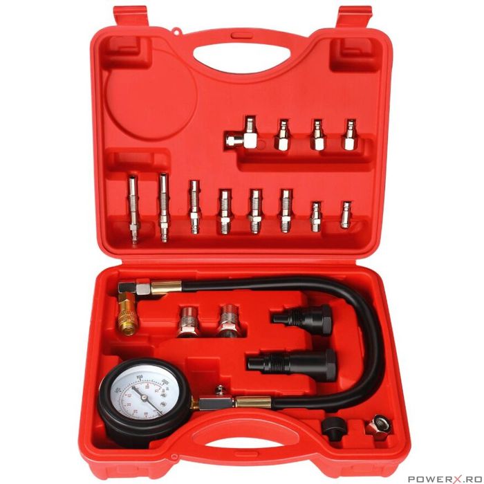 Tester masurare presiune, compresie pentru motoarele diesel, 0-70