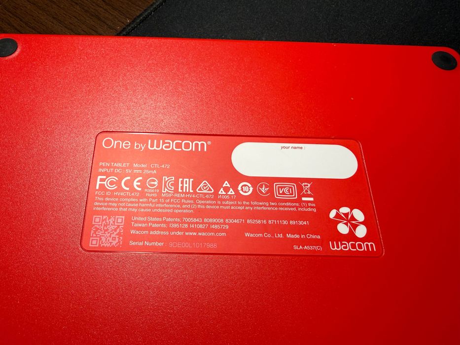 One by Wacom - tableta grafica - ca noua