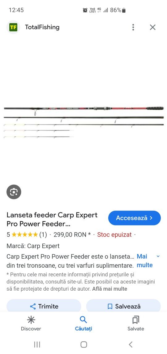 Lansete Feeder Master Carp Pro+mulinete