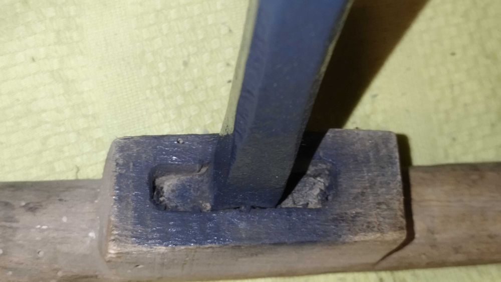 Дърводелски свредел от ковано желязо - ретро инструмент, маткап