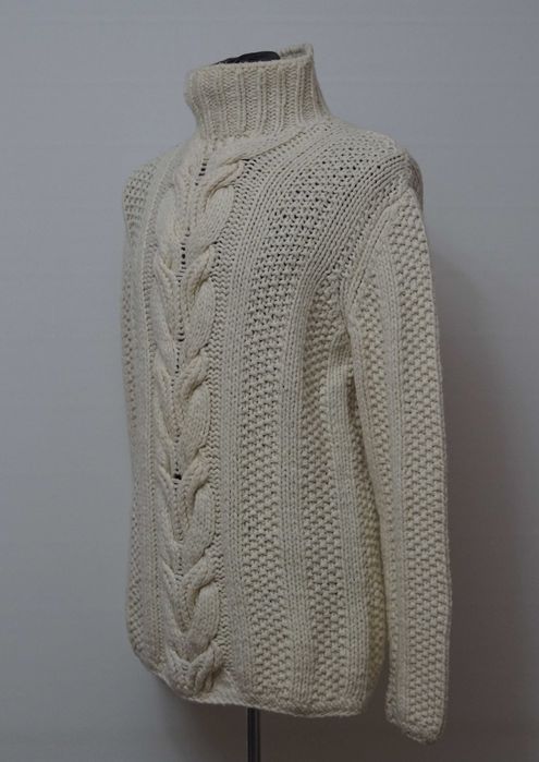 Pulover Ermenegildo Zegna lana si bumbac marimea M