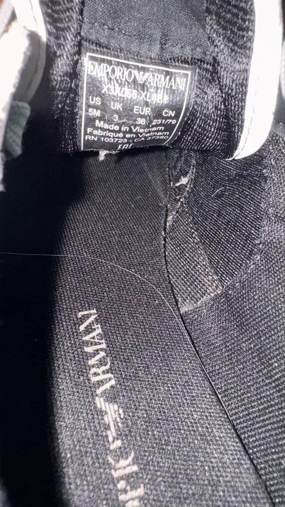 Adidasi armani (originali)