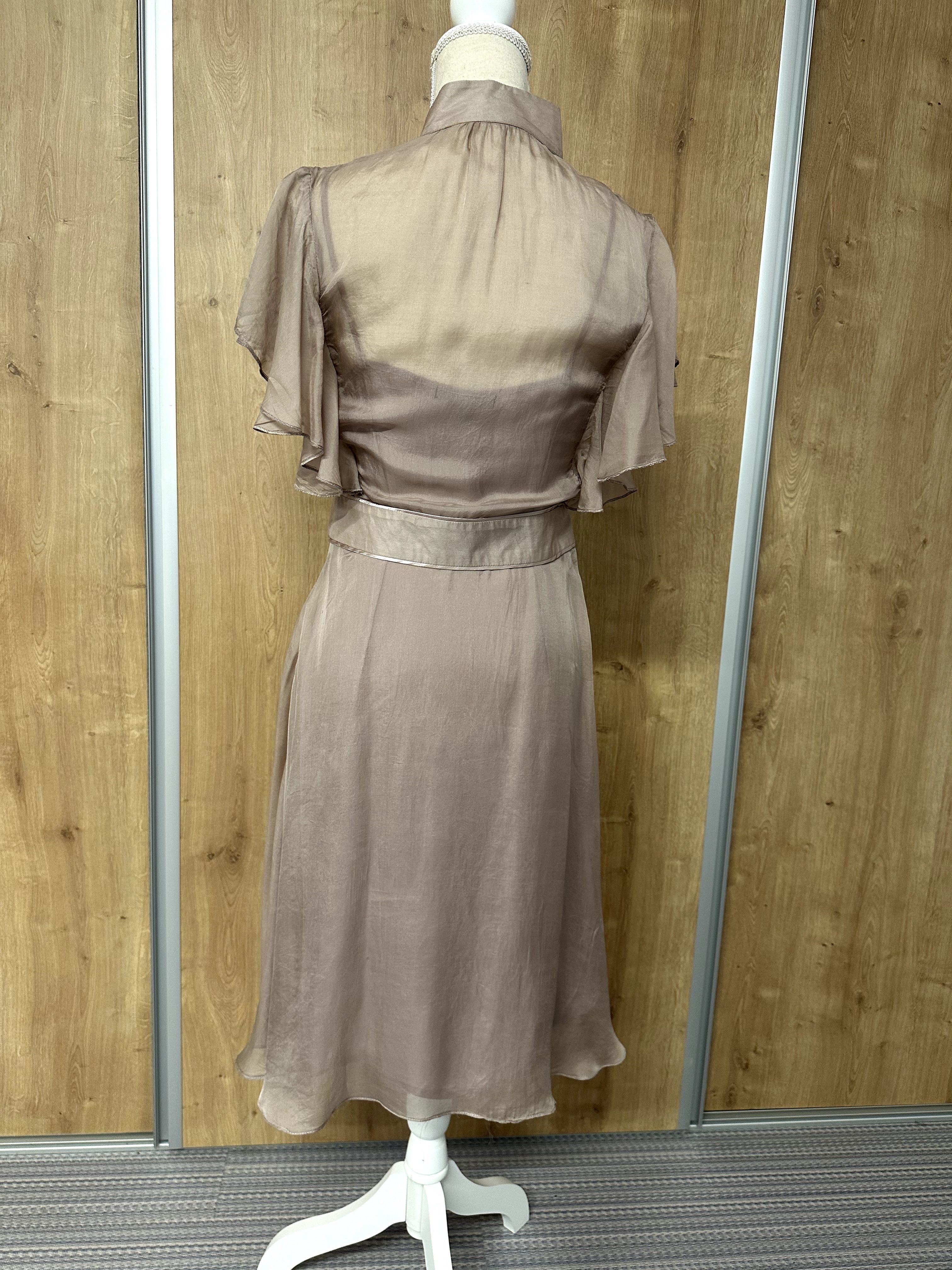 рокля естествена коприна BcBgMaxAzria, Massimo Dutti, H&M Premium