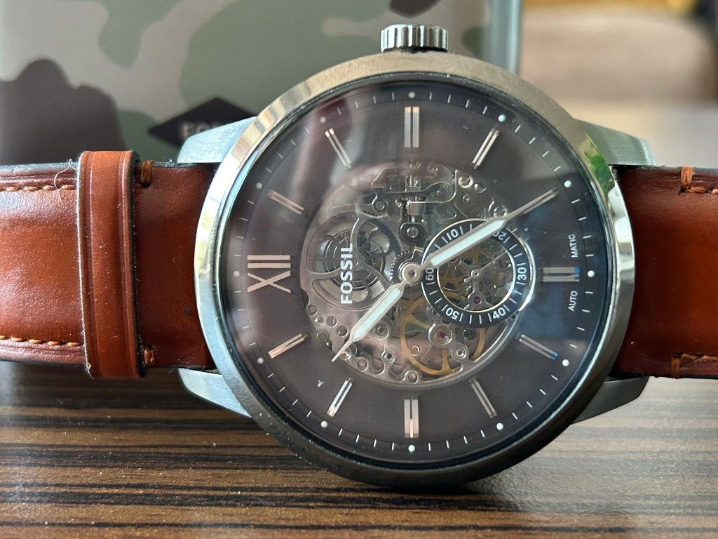 Ceas Fossil Round Luxury(Premium) 45mm Automatic ceas barbati