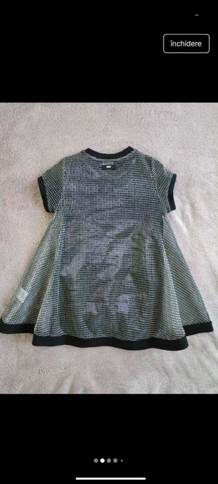 Rochie din 2 piese DKNY fetițe. 6 ani